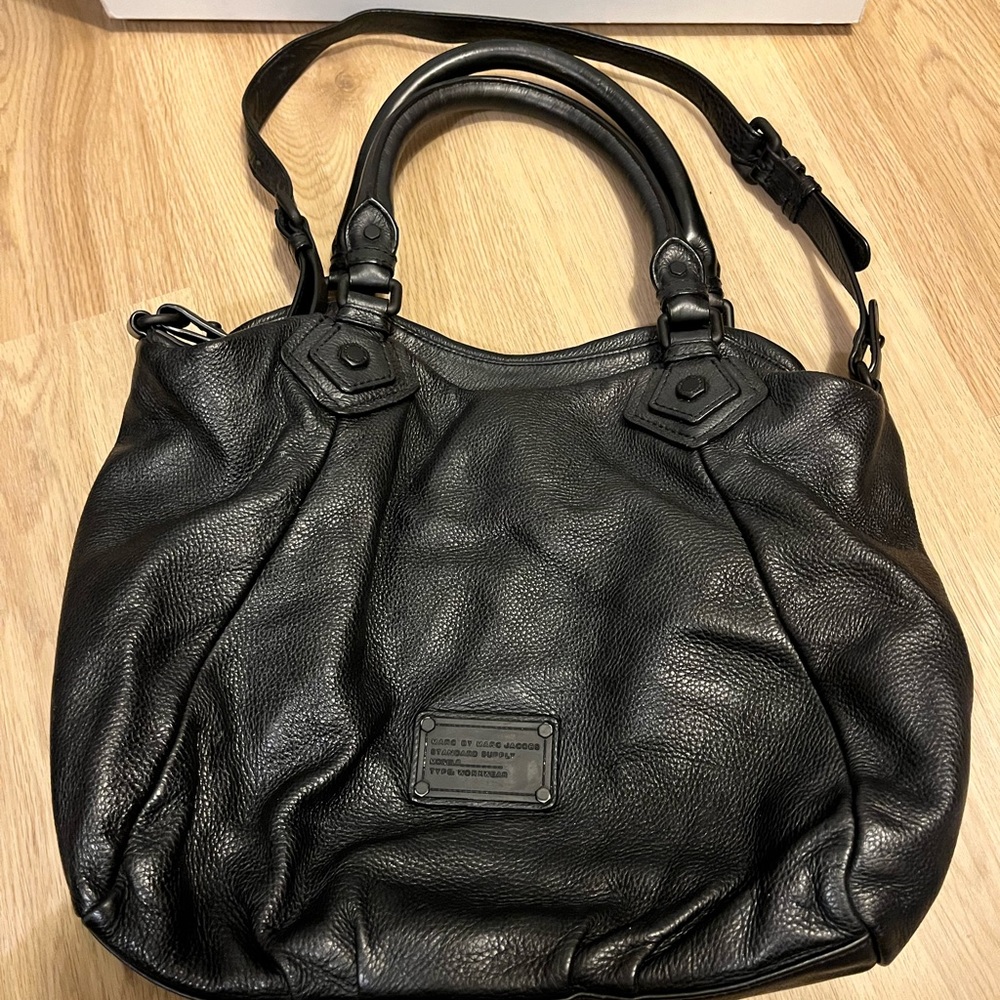 Marc Jacobs All Black Fran Bag